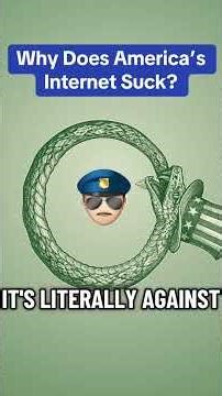 Why America’s Internet Is So Slow (and Expensive)