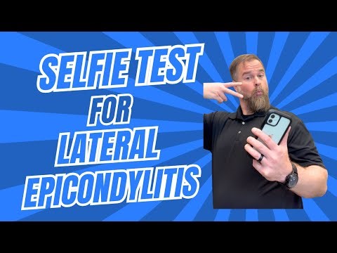 Selfie Test for Tennis Elbow