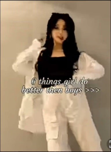 6 things girls do better than boys ✨