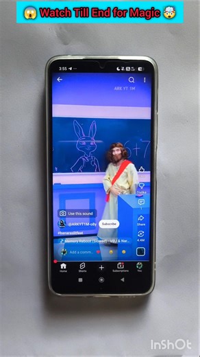 #sehar 🎨 Magic Color Trick on Mobile Screen 😱 #shorts