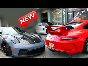 Custom Cat-Back Exhaust on the Gt3 Porsche