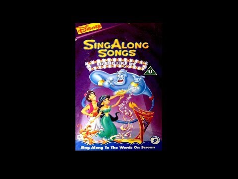 Closing to Disney's SingAlong Songs Friend Like Me UK VHS