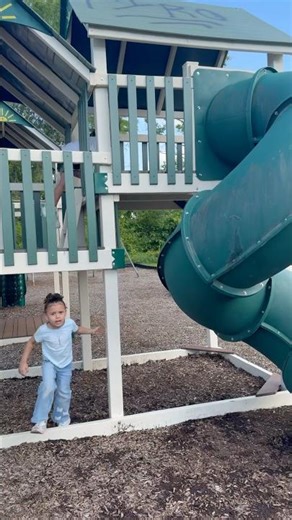 The slide MONSTER got Marcus and THIS HAPPENED!!!! #shorts #scary