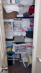 6.1K views · 48 reactions |  Transform Your Messy Linen Closet into...