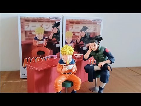 NARUTO UZUMAKI AND IRUKA UMINO | ICHIRAKU RAMEN Figure Unboxing | Naruto Collectible