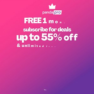 Try 1 month of FREE pandapro. Enjoy unlimited free delivery, exclusive deals, and up to 55% off. | foodpanda