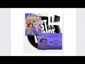 Nickelodeon Dance Dora The Explorer Theme Song 3 Stars Nintendo Wii