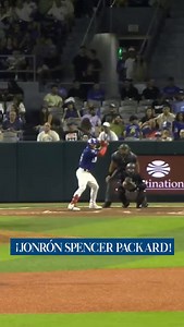 4.7K views · 159 reactions | ¡Spencer Packard nos pone en la Pizarra! 呂 #Santurce #Ahi #Jonrón | Cangrejeros de Santurce | Facebook