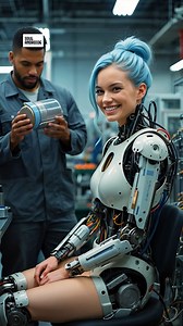 58K views · 1.2K reactions | 朗 Cyborg Nyx Power System Upgrade! #cyborg #robotgirl #robot #robotics #airobot | SoulAndroide | Facebook