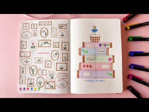 FREE Fine Liner Foundations Workshop | Cottagecore Journal Spread with MONO Drawing Pen Colors