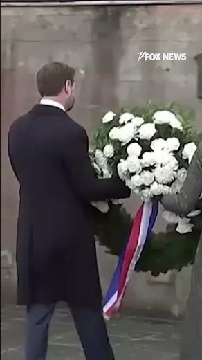 Vice President JD Vance visits Dachau concentration camp with second lady Usha Vance in Germany