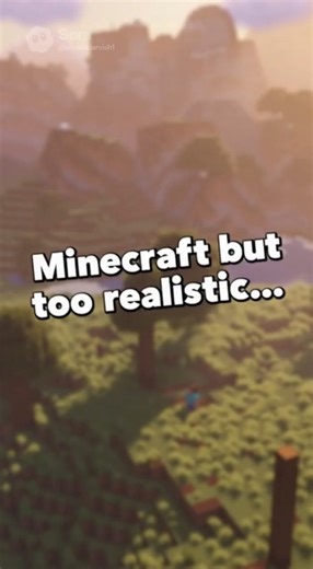 Minecraft but it’s TOO REAL 😳 (Part1)