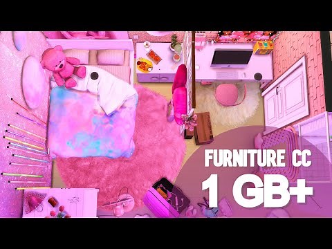 [MY LP HOUSE DOWNLOAD] FURNITURE + CLUTTER CC FOLDER | URBAN CC COZY HOME | THE SIMS 4