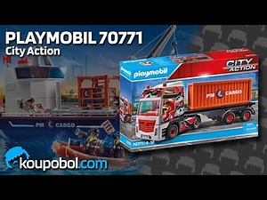 PLAYMOBIL City Action 70771 Camion de transport