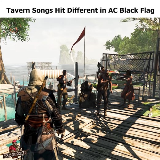 Assassin's Creed Gaming on Instagram: "Tavern Songs Hit Different in AC Black Flag 🔥 #assassinscreedblackflag #assassinscreed #gaming"