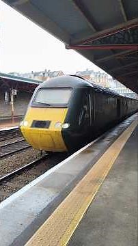 Class 43 Departing Teignmouth 24/11/25