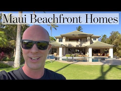 Maui Beachfront Home for Sale - Real Estate Tour - Halama St. Kihei Hawaii