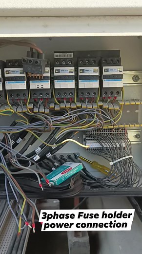 #3phase Fuse holder #power #connection #elegant #electric #fuse #Unit | Electrical Engineer