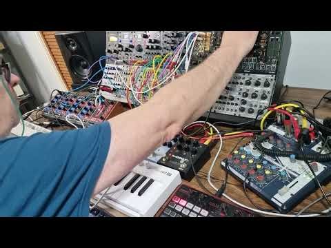 Modular Jam with IK Uno synth Pro and MiniNova