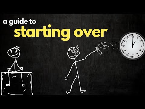 How to Start ANYTHING Over Again (Science-Backed)