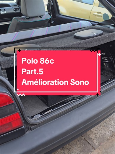 Amélioration de l'installation audio dans notre Polo 2