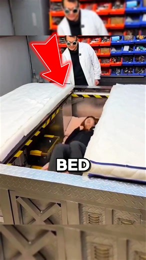 Earthquake Safety Bed 😲