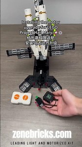 #zenebricks Lighting & Power Up LEGO Project Hail Mary #11389