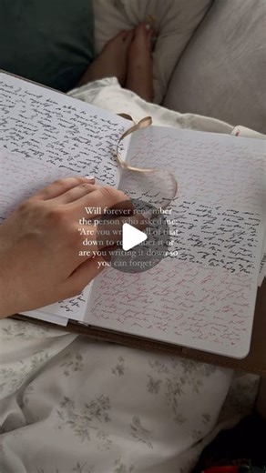 Pia on Instagram: "I’ve never read through my journals again so I guess that’s the answer"