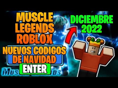[+12 CÓDIGOS] 💪 ¡TODOS LOS CÓDIGOS DE MUSCLE LEGENDS ROBLOX! FUNCIONANDO DICIEMBRE 2025 💪