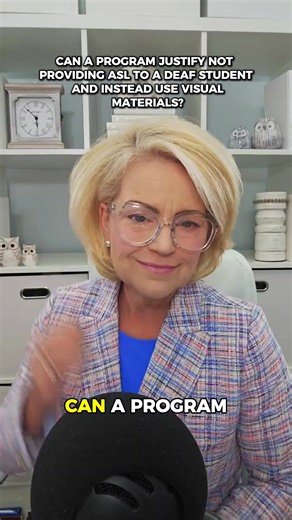 1.3K views | Visual materials are not a substitute for language access—when ASL is the student's primary language, support must reflect that need. #SpecialEducationBoss #DeafEducation #ASLMatters #LanguageAccess #DisabilityRights #InclusionMatters | Special Education Boss | Facebook