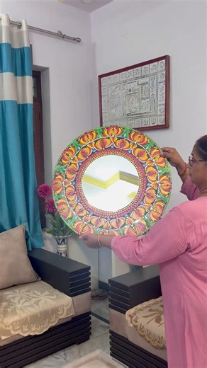 How Perfect Mandala Art Begins ✨ Mandala Drawing Process #Shorts