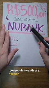 What happens if you deposit R$500 every month into the NUBANK CAIXINHA? #investing #finance
