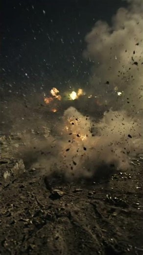 Night Battlefield Under Heavy Artillery Fire | Raw Combat Environment