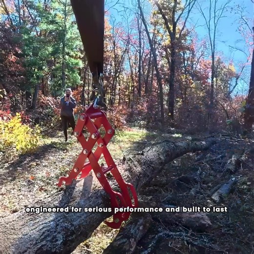 🔥 More grip. More pull. More control. The 4-claw design locks onto logs fast—no slipping, no fuss.🚜 Rated up to 5500 lbs for demanding logging jobs. | Garvee