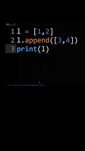 Can You Append A List To A List In Python