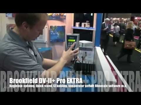 Brookfield viskosimeter DV-II+Pro EXTRA