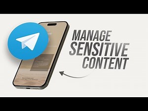 How to Turn Off Telegram Sensitive Content on iPhone (tutorial)