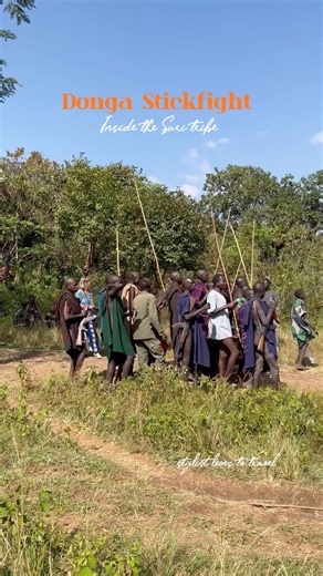 Donga Stickfight unveiled #omovalleytribes #culturalheritage #suri #donga