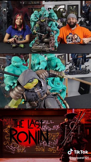 TMNT Last Ronin Statue Supreme Edition Unboxing & Review
