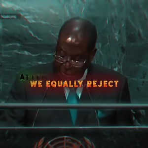 1.1K views · 12 reactions | QUOTE: "We equally reject any attempt to prescribe new rights that are contrary to our African Values, Norms, Traditions and Believes. In simple terms;"WE ARE NOT GAYS." Late President Robert Mugabe to the United Nations Assembly. | BlackAfrica | Facebook