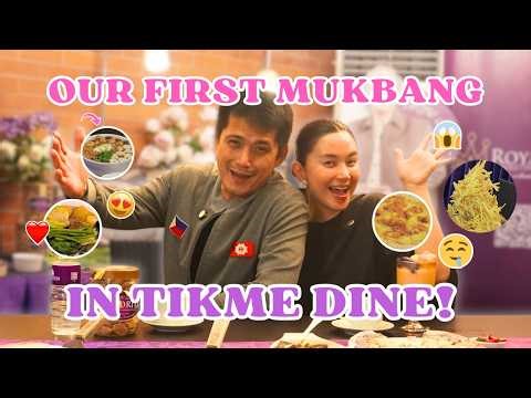 OUR FIRST MUKBANG 😱🔥 Batangas Food Trip in QC?! | Tikme Dine Review 🍲🇵🇭