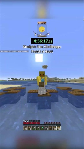 I Walked in a Straight Line in Minecraft! #minecraft #gaming #gagmc
