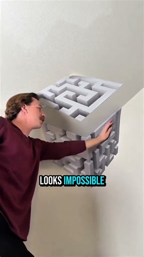 This Wall Sticker Makes Your Eyes Lose Focus 😵‍💫👀