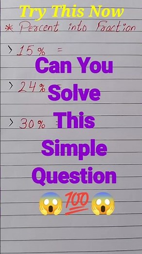 Percent to Fraction Trick in 5 Seconds 🤯🔥 #shorts