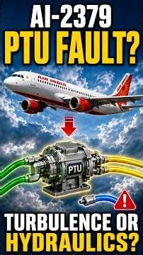Why this Air India flight lost altitude: PTU explained #aviation #safety #airindia