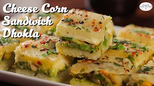 159K views · 4.5K reactions | Cheese Corn Sandwich Dhokla - Easy to...