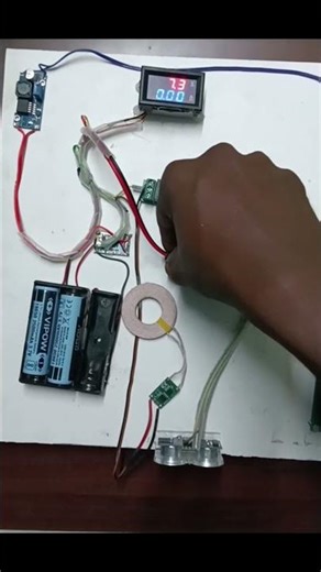 WIRELESS EV CHARGING SYSTEM project #EV #wireless #charging #ev #project