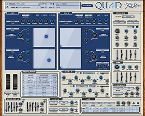 Quad by Rob Papen - Synth Plugin VST VST3 Audio Unit AAX Rack Extension