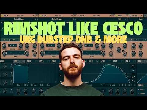 How to Create RIMSHOTS like CESCO... Serum2 Tutorial