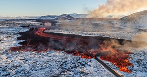 See Iceland’s Volcano Eruption in Photos